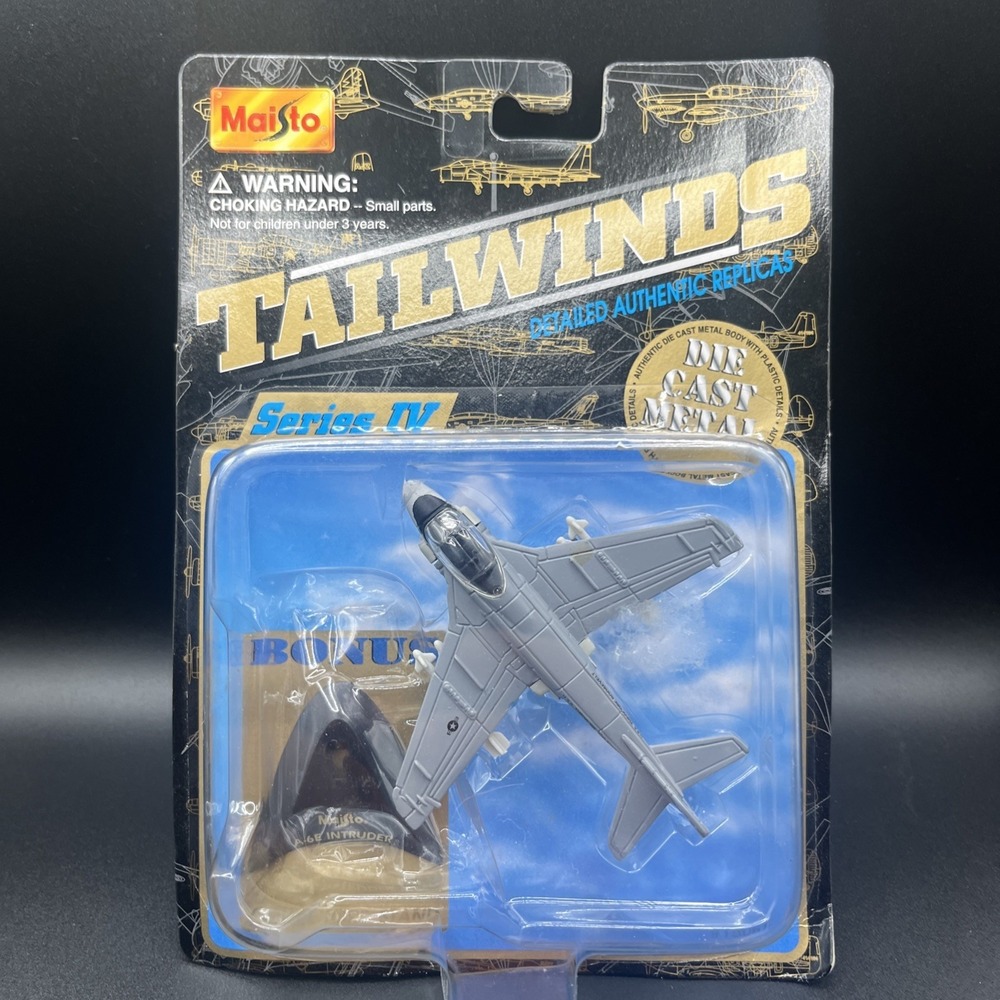 Maisto Tailwinds A-6E Intruder US Navy Fighter Jet Die-Cast Metal Plane NIP